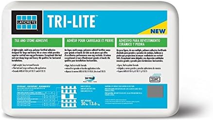 Laticrete TRI-LITE Thin-Set Mortar 30 lb bag Grey