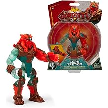 GORMITI - 12 cm Deluxe Characters, Series 3, Alfa Lord Trityon, Assortment 7, Articulated and with Attack Function, from 4 Years, Precious Games, GRA39100