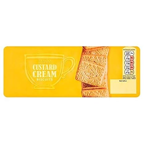 Tesco Custard Cream Biscuits 400G