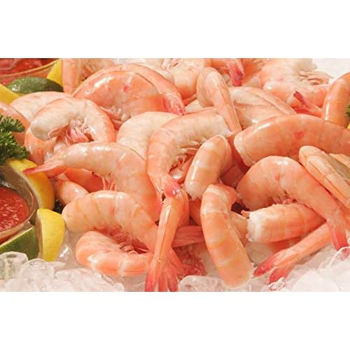 Key West Pink Shrimp Medium Wild Caught 36-40 ct Florida seafood 20 Pounds 20 LB