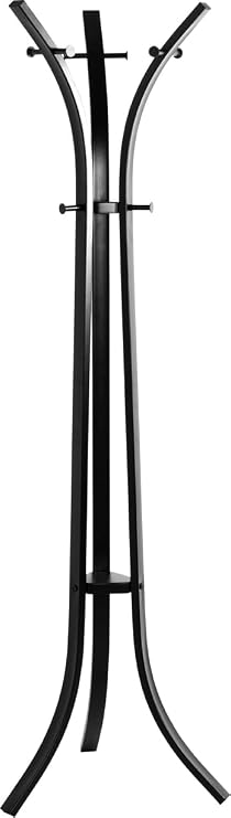 HAKU Coat Stand Metal Black Height 177 x Diameter 45 cm Modern Style