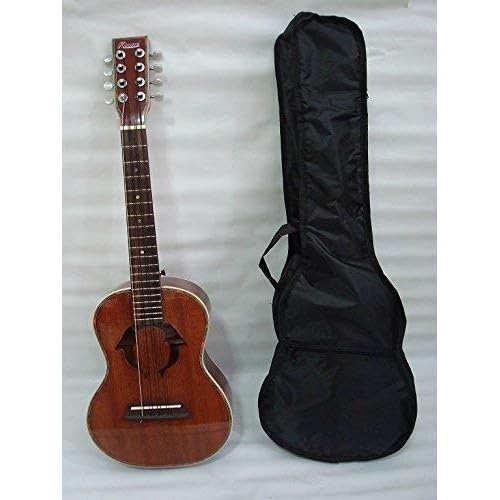 Ktone 8 String Solid Mahogany Dolphin Ukulele, Mandola