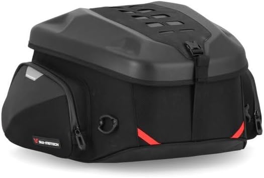 PRO Rearbag Tail Bag 1680D Ballistic Nylon Black/Anthracite. 22-34 L