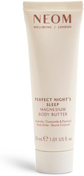 NEOM- Perfect Night's Sleep Magnesium Body Butter, 30ml | Lavender, Jasmine & Basil