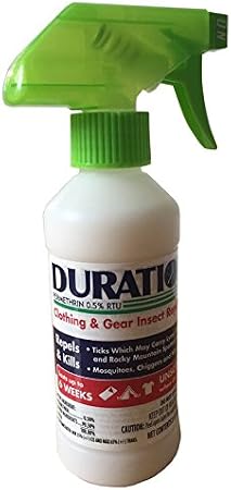 DURATIONTM 0.5% Permethrin Clothing Insecticide Trigger Spray (8 Oz)
