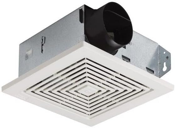 Broan-NuTone 688 Ceiling and Wall Ventilation, 50 CFM 4.0 Sones, White Bath Fan