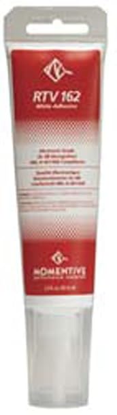 Momentive RTV162 One Part Silicone Sealant, 2.8 Ounce Tube, White