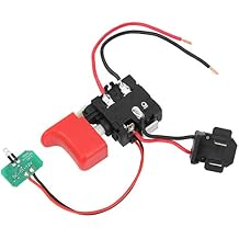 DCJZ1201 Electric Drill Trigger Switch - Drill Trigger Control Electric Drill Power Tool Switch Upgrade Replacement Accessories.