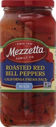 Mezzetta Roasted Red Bell Peppers, 296 ML