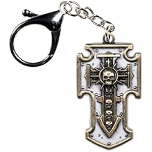 Starforged Warhammer 40K Space Marines Relic Storm Shield Keychain Game Peripheral Alloy Keychain Gifts