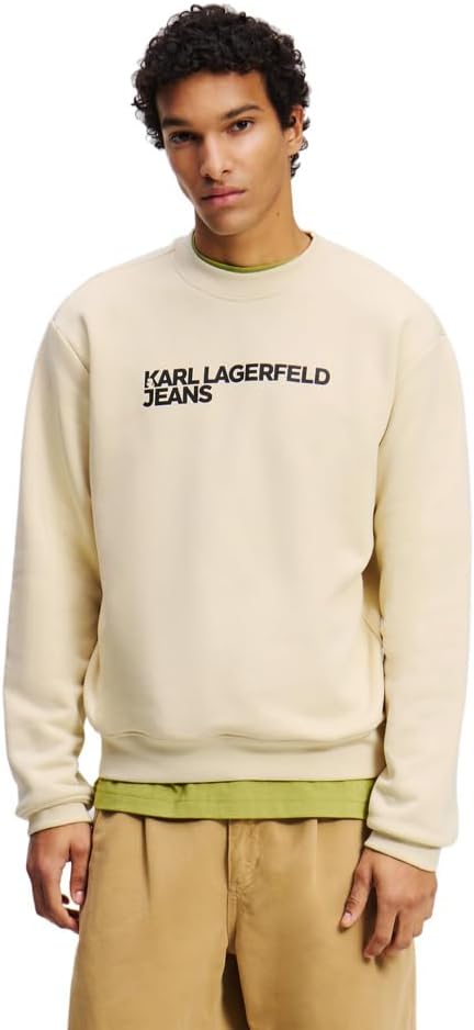 KARL LAGERFELD JEANS Men Regular Essential Logo Sweatshirt