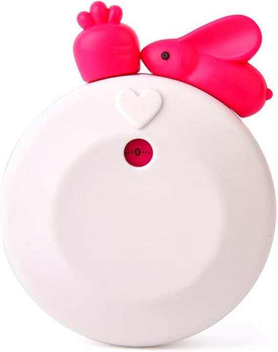 Classroom Timers for Teachers Kids Large Magnetic Digital Timer, Rabbit Mechanical Kitchen Timer(Color:White)