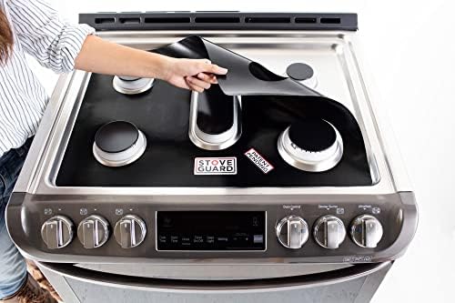 StoveGuard Model# GR486G, USA-Made, Custom Designed & Precision Cut Stove Cover for Gas Stove Top, Lite Wolf Gas Range Stove Top Protector