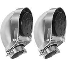 2 Pack Service Entrance Cap, 2 Inch Threaded Lighting Cast Aluminum Entrance Heads with Heavy Duty Pressure Clamp, Conduit Fitting for Pulling Service Drop Conductors, Rigid Conduit, IMC, E.M.T.