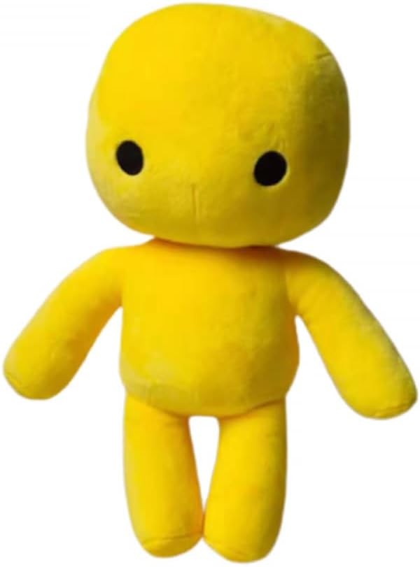 Wobbly Plush Life Toys Wobbly Character Plush for Adult and Fans Birthday 13.99 inch Yellow