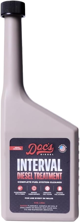 Doc's Interval Diesel Treatment - Concentrated Injector Cleaner, CP4, 12oz