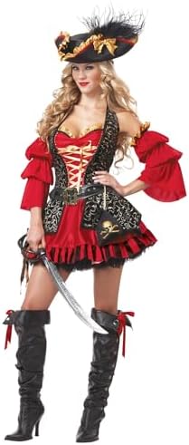California Costumes Women's Eye Candy - Spanish Pirate Adult