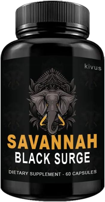 (Single) Savannah Black Surge - Savannah Black Surge Enhancement (60 Capsules)