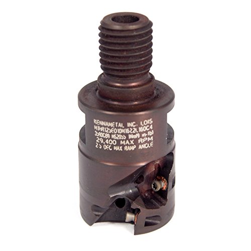 KENNAMETAL Indexable End Mill 1-14 M1HR125ED10M16Z2L160C4 3746106