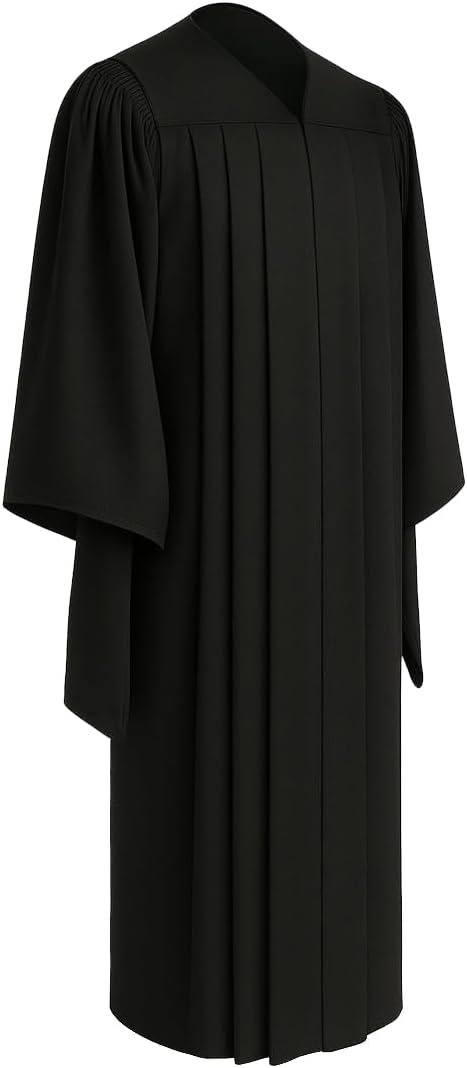 CLERKMANS Unisex Classic Masters Graduation Gown