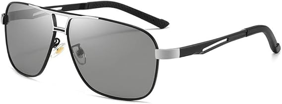 Frame Polarized Sunglasses Photochromic Sunglasses Men Women Chameleon Polarized Sun Glasses UV400