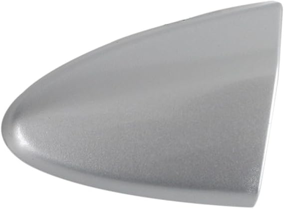 Front Left Exterior Door Handle Key Cover Cap for IS250 IS350, White/Black/Silver(silver)