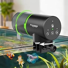 Freesea Automatic Fish Feeder for Aquarium: 3 Timers & One-Touch Easy Setup - 7-14 Day Supply with 200ML Food Dispenser - Worry-Free Vacation Feeding for Betta Turtle Tank