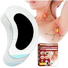 24Pcs/Box Herbal Lymph Nodes Patch,Lymphatic Drainage Patch/Patches,Herbal Lymphatic Drainage Care Patch,Neck Lymph Nodes Patch, Lymphatic Massage for Men and Women