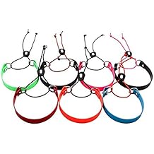 Full Grip Supply SureFit 3/4'' Biothane E-Bungee Collar Small 8''-16'' Neck Size Quick On/Off E-Collar Strap Fits Educator Dogtra (Green w/Acid Purple Bungee)