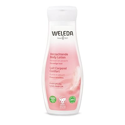 Weleda Unscented Body Lotion, Free From Parabens & Phthalates, No Animal Testing, 6.8 Fluid Ounce Pack of 1