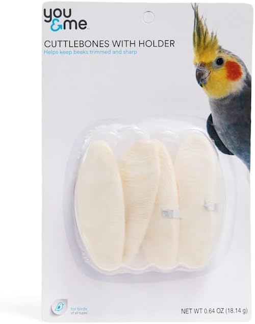 You & Me by Petco Cuttlebones for Birds 0.64 oz. Pack of 4