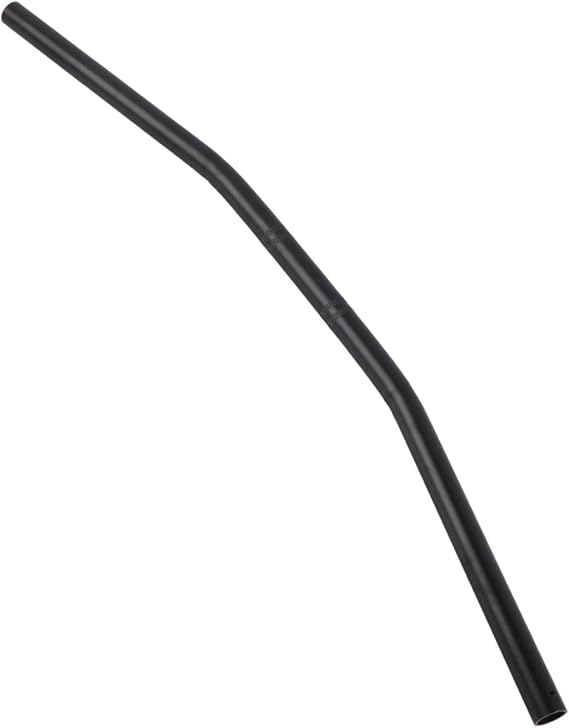 7/8 22MM Motorcycle Bend Handlebar, Universal Handle Bar Low Rise Handle for Motocross Dirt Pit Bike ATV (Black)