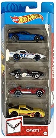 Hot Wheels Corvette 5 Pack