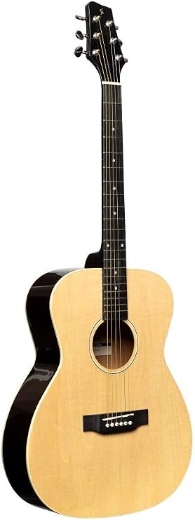 Stagg 6 String Acoustic Guitar, Right, Natural (SA35 A-N)