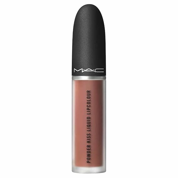 MAC Cosmetics Powder Kiss Liquid Lipcolour - 951 Habit (Peachy nude) .17 oz / 5 ml | 0.17 oz / 5 ml