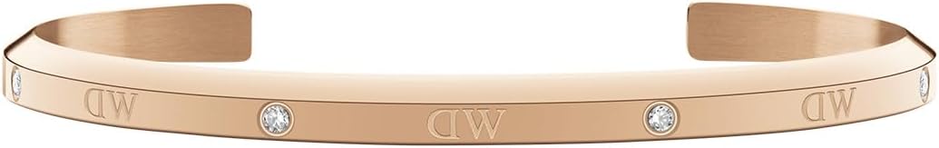 Daniel Wellington Classic Lumine Rose Gold Bangle Cuff Bracelet for Women