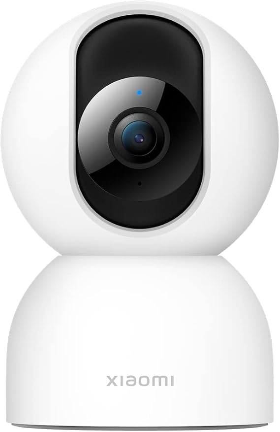 Xiaomi Akıllı Kamera C400, 1440p WiFi Kamera, Bebek Monitörü, İç Mekan Kamerası, Evcil Hayvan Kamerası, Gece Görüşü, 360° Dönen Başlık, Beyaz
