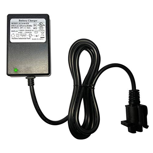 24V Battery Charger for Monster Jam Grave Digger Monster Trucks Kids Ride On Rc Car 24 Volt Charger for Yamaha Grizzly ATV Child Electric Ride On Toys