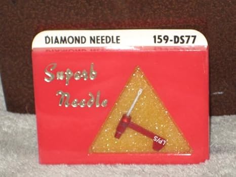 Pfanstiehl 159-DS77 Diamond Phonograph Record Player Needle N42-SD, 871DS, =EV-2118DS, AC305, P-N42-DS, A90XSD, A2-5073DS, 546SD, W135STDS1. replaces Astatic N-42, N42D. Fits Astatic 17, 17D, 17DA, 135DA, 217D