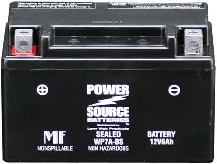 Power Source 01-319 WP7A-BS Sealed Battery