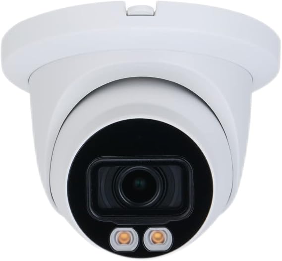 EmpireTech 4MP 1/1.8" CMOS Full Color Starlight IVS WDR AI IP Camera with 2 LEDs Fixed Lens,Motion Detection, Video MetaData, Built-in Mic, Outdoor IP67,IPC-T549M-ALED-S3 3.6MM