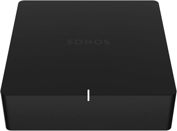 Sonos Port - The Versatile Streaming Component for Your Stereo Or Receiver | Connects to Existing Stereo or Amp | 12V Trigger Auto-Power | AirPlay 2 | Ethernet & WiFi | RCA & Digital Outputs