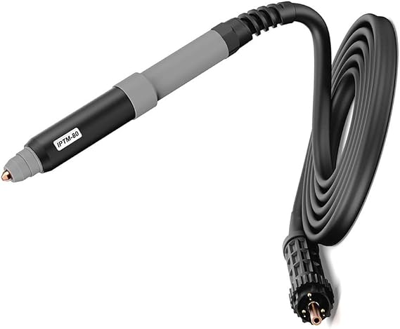 PTM-80 Plasma Straight Torch Head with 20ft Cable for LOTOS LTP7500 Bestarc BTC800XP 80-102 Series Longevity 82i CNC Cutting Machine