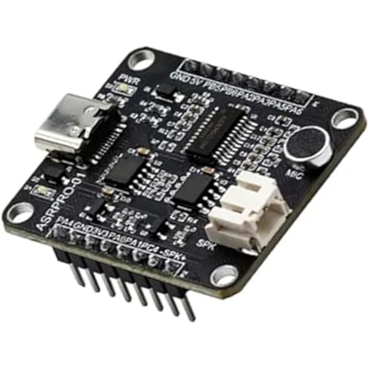 Speech Recognition ASRPRO Voice Intelligent Recognition Controls Module with 4MB Flashing Memory for Electronics