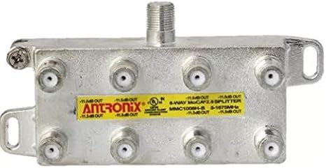 8 Way Antronix MMC1008H-B 5-1675 MHz MoCA 2.0 Splitter for Frontier Formerly Verizon Fios