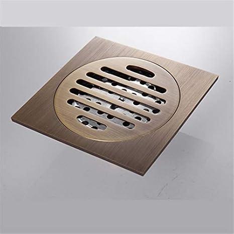 Shower Floor Drain Floor Drains Brass Black Square 1010 cm Bathroom Shower Floor Drain Floor DrainC