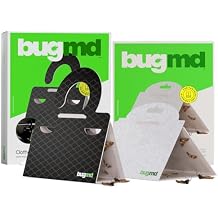 BugMD Clothes Moth Boss Traps (6 Count, Black) and Pantry Pest Patrol (6 Count, White) Bundle