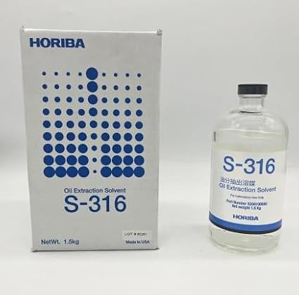 Horiba 100690 Solvent extractant S-316, 1.5 kg, for Oil Content Analyzer