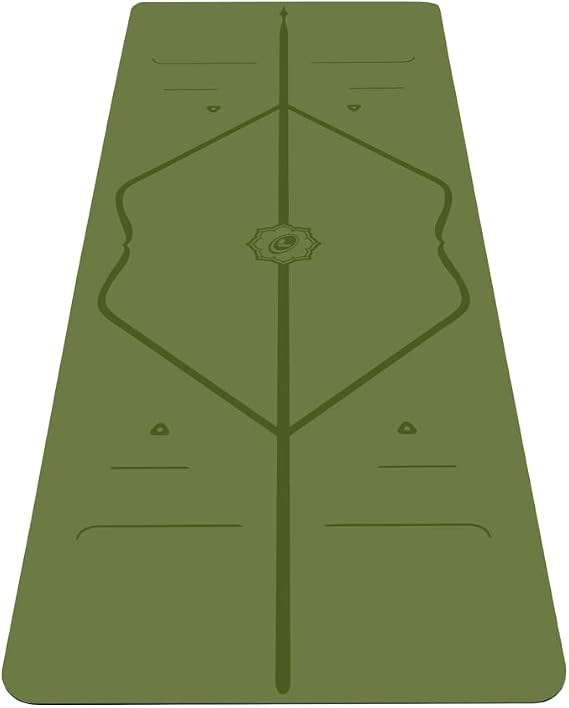 Liforme Travel Yoga Mat - The World's Most Environmentally Friendly Non-Slip Yoga Mat with Original Unique Alignment Marking System - Biodegradable Mat Made of Natural Rubber
