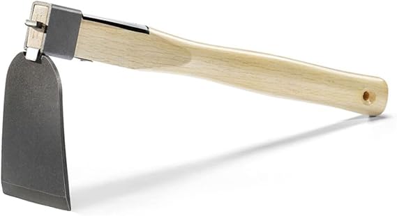 Garden Hoe,Garden Tools Digging Hoe and Rake, Hand Hoe With Wooden Handle for Loosening Soil and Weeding(1pc- Hoe)